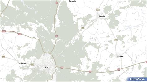 Mapa Skórka Skórka gmina Krajenka na mapie Targeo