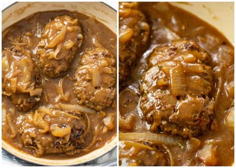 Hamburger Steak With Gravy The Cozy Cook