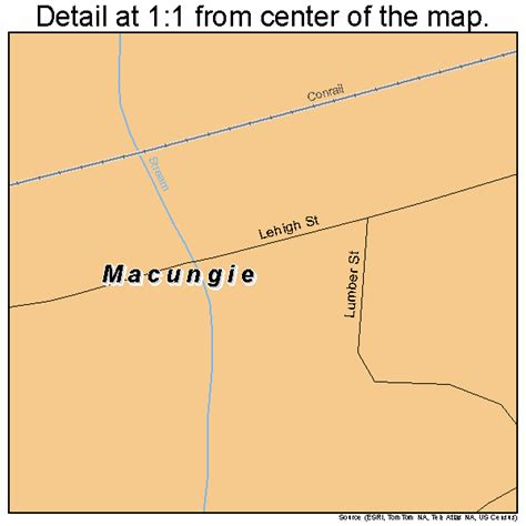 Macungie Pennsylvania Street Map 4246392