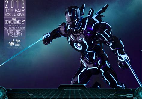 超未來感鋼鐵人參戰 Hot Toys MMS D 鋼鐵人 霓虹科技鋼鐵人馬克 Neon Tech Iron Man