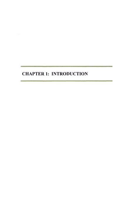 Pdf Chapter Introduction Shodhgangashodhganga Inflibnet Ac In