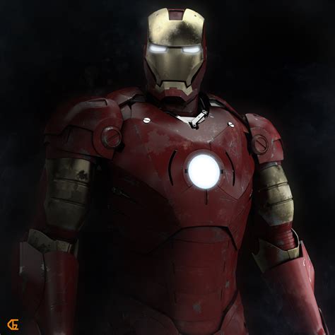 Iron Man Mark III — polycount