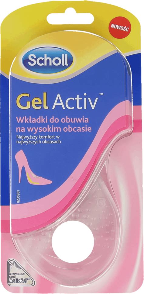 Scholl GelActiv wkładki do damskiego obuwia na wysokim obcasie 2