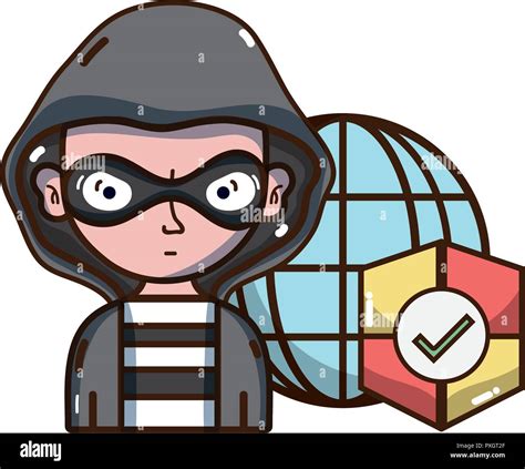 Cybersecurity Threat Cartoons Stock Vector Image And Art Alamy