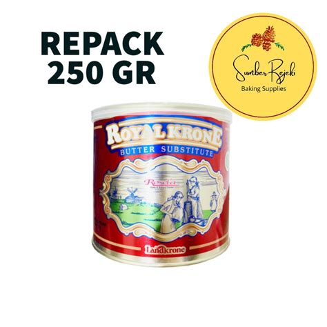 Jual Butter Royal Krone Land Krone 250 Gr DIKEMAS LANGSUNG DR KALENG 2