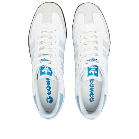 Adidas Samba Og Core White Halo Blue END