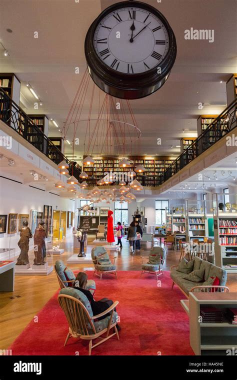 The interior of the Wellcome Library, London, England showcasing it's ...