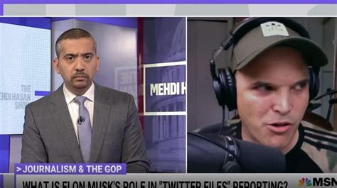 Msnbc Host Makes Matt Taibbi Squirm Over His ‘twitter Files Errors