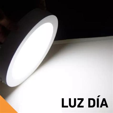 Panel Embutir Led Sica Redondo W Luz C Lida X Unidades En Venta En