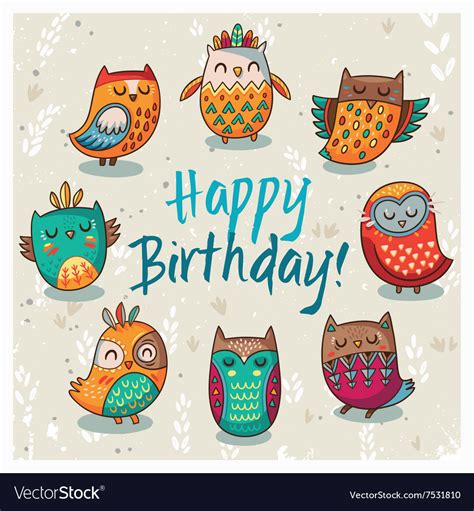 Owl Happy Birthday