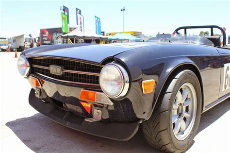 Aussie Old Parked Cars 1972 Triumph TR6 Race Car