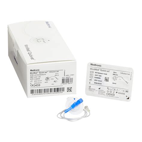 Infusion Set Minimed Quick Set Mm Inch Tubing Without Port