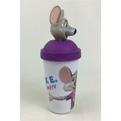 Chuck E Cheese Plastic Drinking Cup Lid Mouse Let S Party Etsy Uk