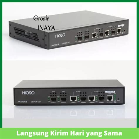 Promo Olt Epon Hioso Ha Pon Port Gratis Sfp Px Km Db