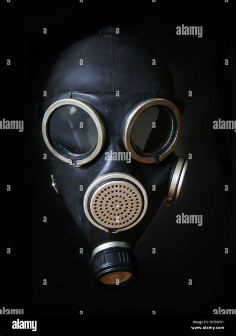 Gas Mask Stock Photo Alamy