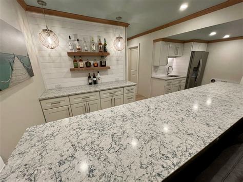 Silestone Pietra Countertop For Wet Bar