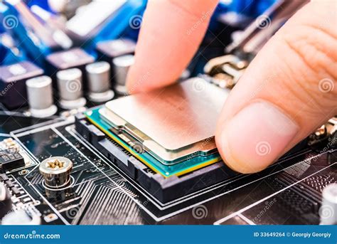 Installation computer chip stock photo. Image of medicine - 33649264