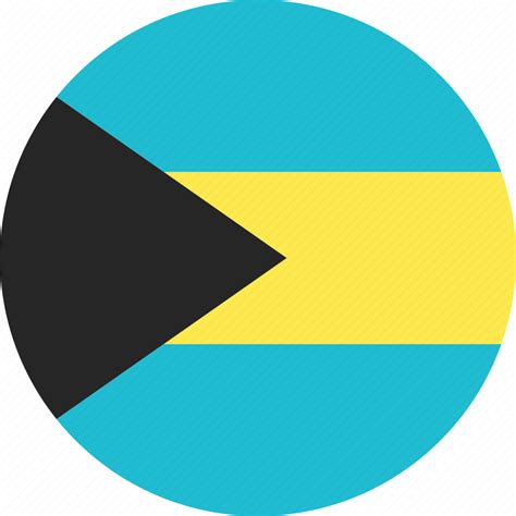 Bahamas Circle Country Flag Nation Icon Download On Iconfinder