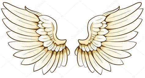 Une Paire D Ailes Image Vectorielle Par Li Bro Illustration