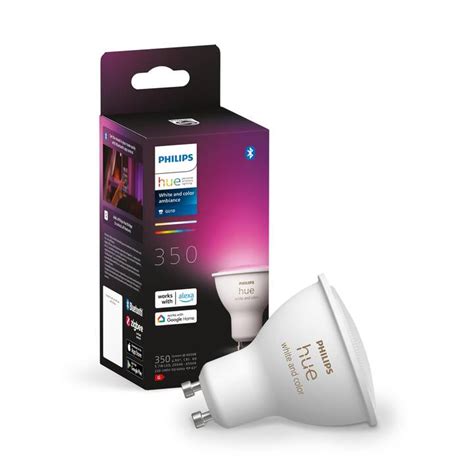 PHILIPS HUE LED Birne White Color Ambiance GU10 Bluetooth 5 7 W