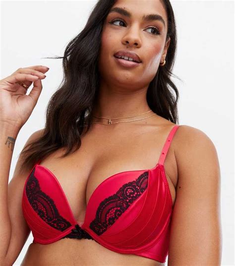 Cacique Push Up Plunge Bra