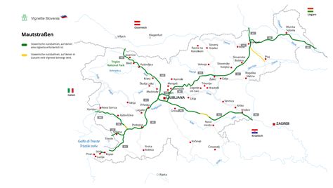 Cestninske Ceste V Sloveniji Pregled Vseh Cest