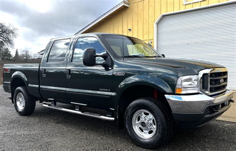 No Reserve 2003 Ford F 250 Super Duty Lariat Crew Cab 7 3l Power Stroke 4×4 6 Speed For Sale On