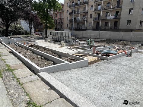 Milano Centro Storico Cantiere M Santa Sofia Fine Giugno