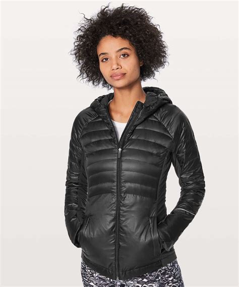 Lululemon Down For A Run Jacket Ii Black Lulu Fanatics