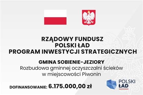 Rozbudowa gminnej oczyszczalni ścieków w miejscowości Piwonin RZĄDOWY