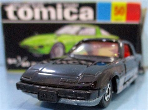 Tomy Tomica Black Box Made In Japan Mazda Savanna Rx Limited Black