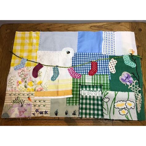 Student Work Forage By Lisa Mattock Scrap Fabric Projects Slow