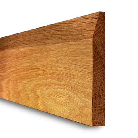 American White Oak Chamfered Architrave Skirting Board James