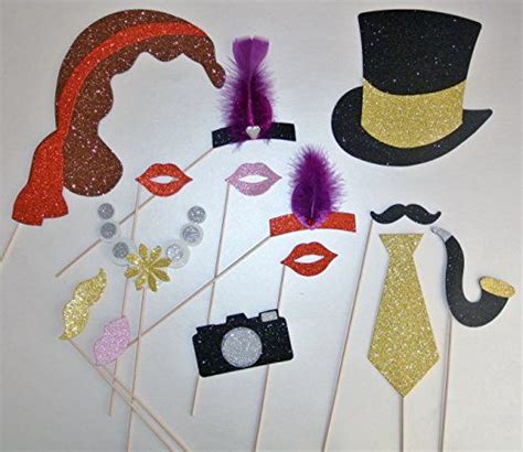 Inspired Great Gatsby Photo Booth Party Props Mustache On A Stick