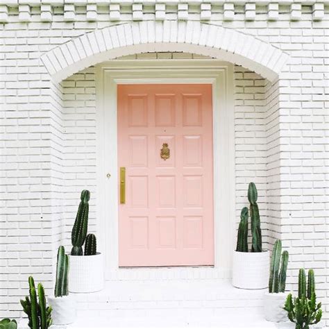 Pink Front Doors That Have Us Begging For Spring House Exterior Pink