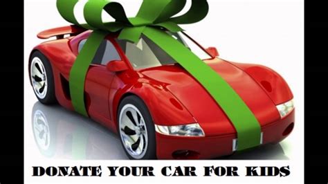 Donate Your Car For Kids Youtube