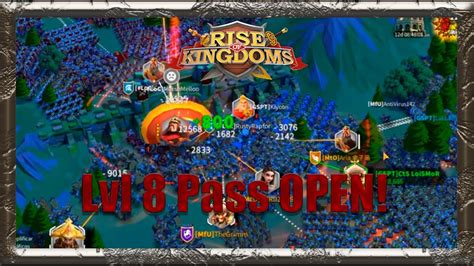 1 Hora De Triple Rally KvK Pass Lvl 8 Rise Of Kingdoms YouTube