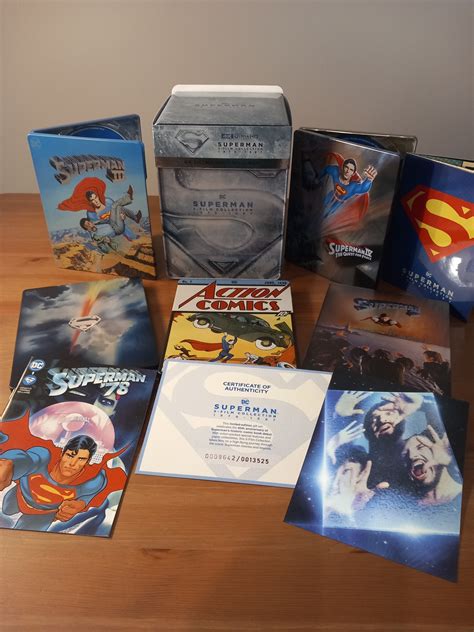 Superman 5 Film Collection 1978 1987 4K BD