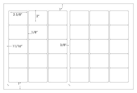 Steadfast Die Cut Label Template Sf7321d Steadfast Paper