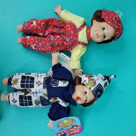 Lot Of Gi Go Gigo My Pals Bean Bag Facial Expressions Baby Dolls W