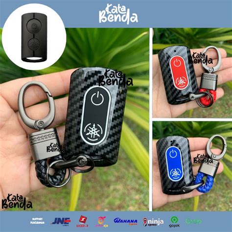 Jual Cover Remote Carbon Yamaha Nmax Aerox Connected Kunci Xmax Keyless