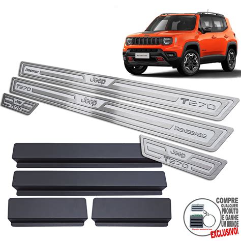 Soleira De Porta Baixo Relevo Jeep Renegade T No Shoptime