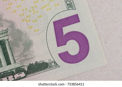 5 Dollar Bill Back Side Design Stock Photo 2237929677 | Shutterstock