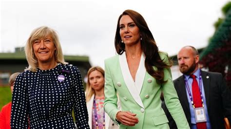 Kate Middleton Makes Surprise Visit To Wimbledon As She Cheers On