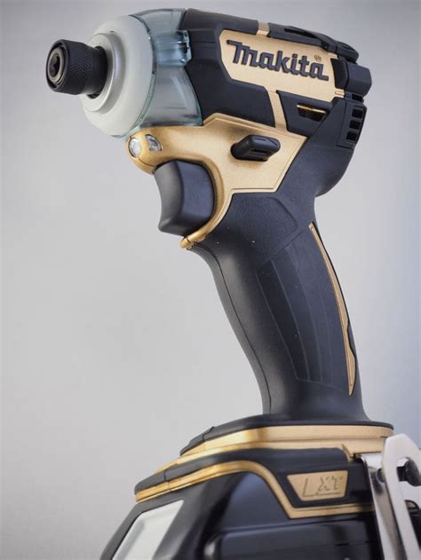 Golden Makita Impactdriver Makita Industrial Design Trends Work Tools