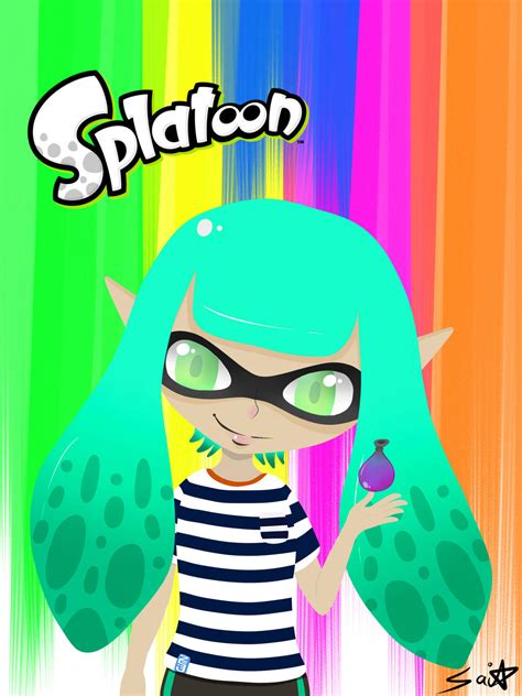 Splatoon Fanart By Giratinalady On Deviantart