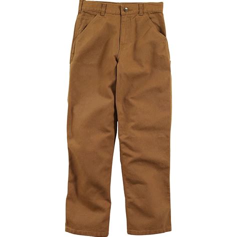 Carhartt Boys Canvas Dungaree Pants Free Shipping At Academy