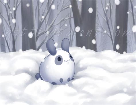 Snow Bunny By Celesse On Deviantart