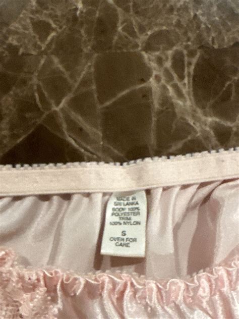 Nwot Vtg S S Delicates Shiny Satin Bikini String Gem