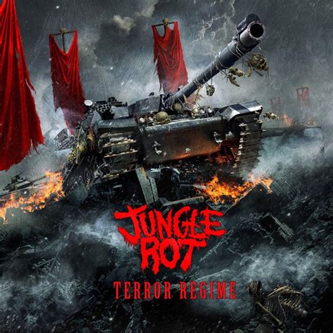 Car Tula Frontal De Jungle Rot Terror Regime Portada